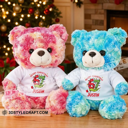 67 Christmas Bear, Personalized Teddy Bear Shirt style option 4