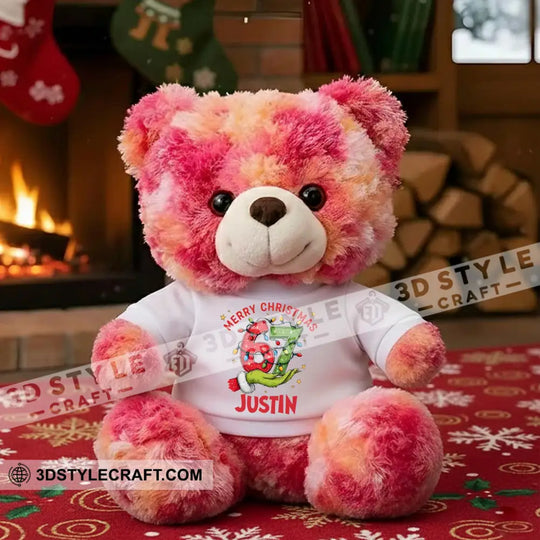 67 Christmas Bear, Personalized Teddy Bear Shirt style option 3
