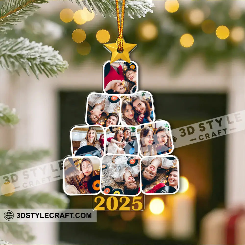 9 Photos Christmas Tree Home Decor Christmas Ornament Personalized Ornament Ornament
