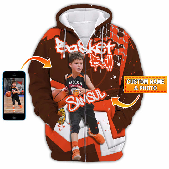 Unisex Shirt - Custom Text Shirt, Basketball Shirt style option 2