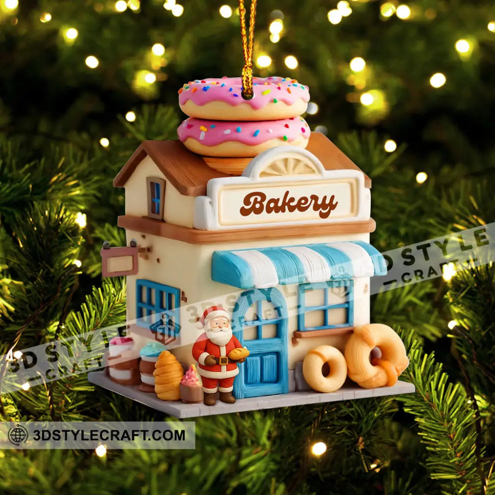 Bakery Christmas Home Decor Christmas Ornament Personalized Ornament Ornament