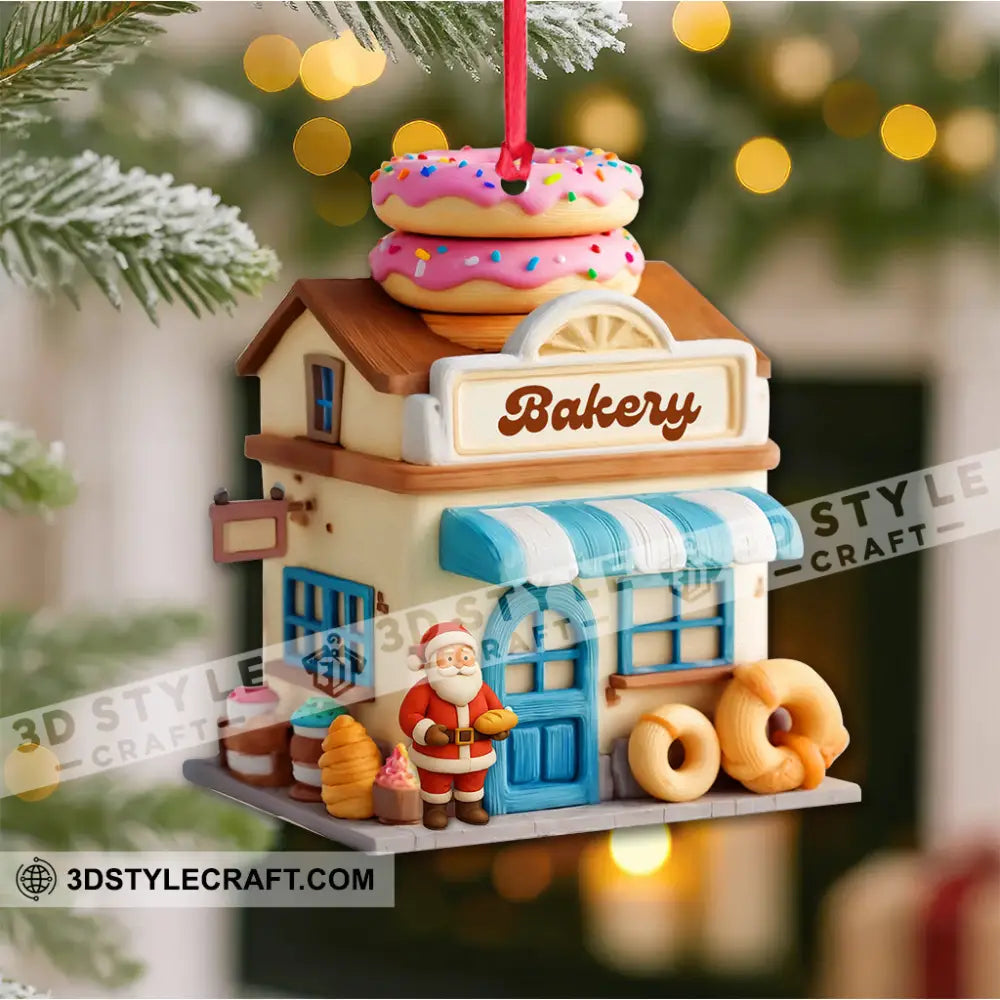 Bakery Christmas Home Decor Christmas Ornament Personalized Ornament Ornament
