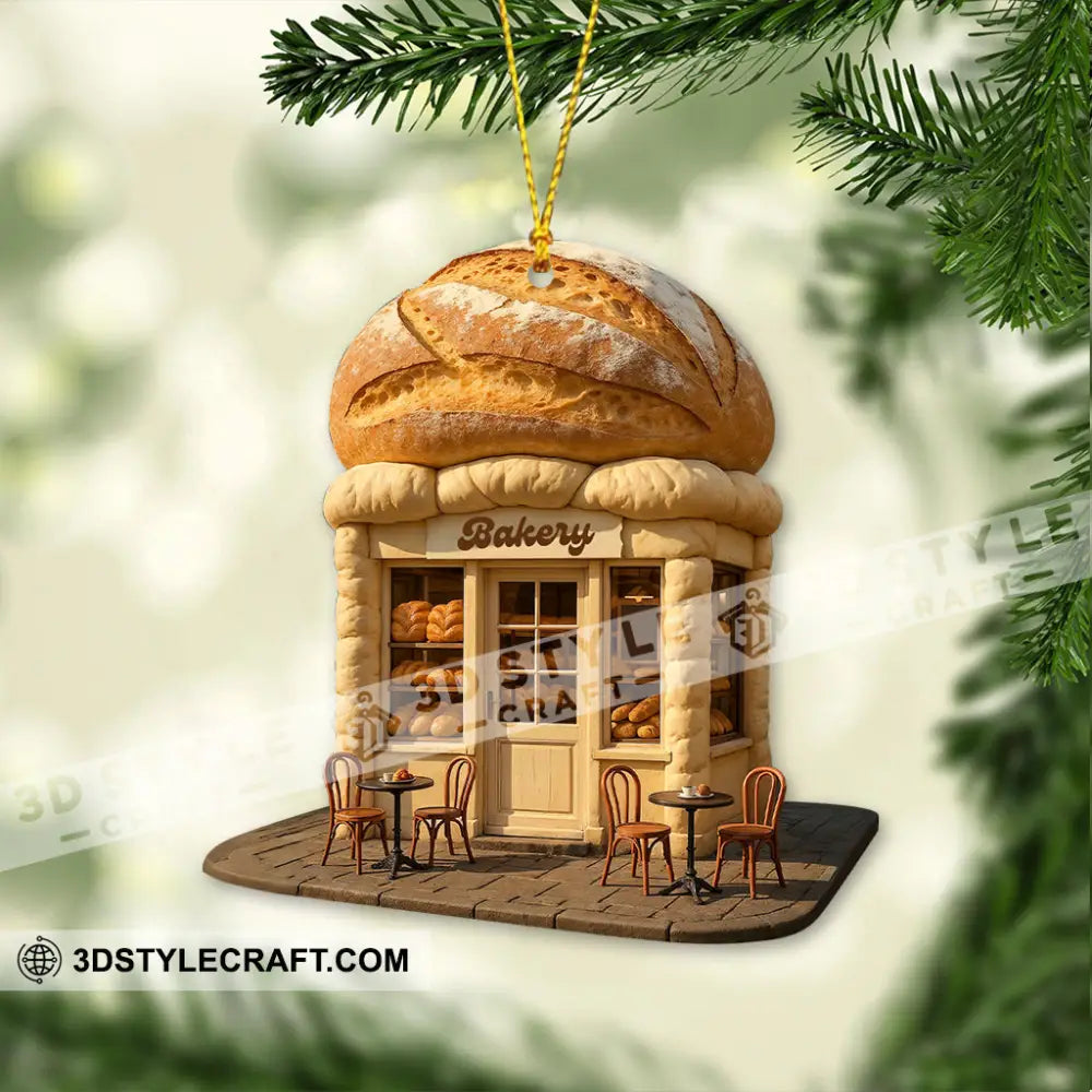 Bakery Shop Home Decor Christmas Ornament Personalized Ornament Ornament