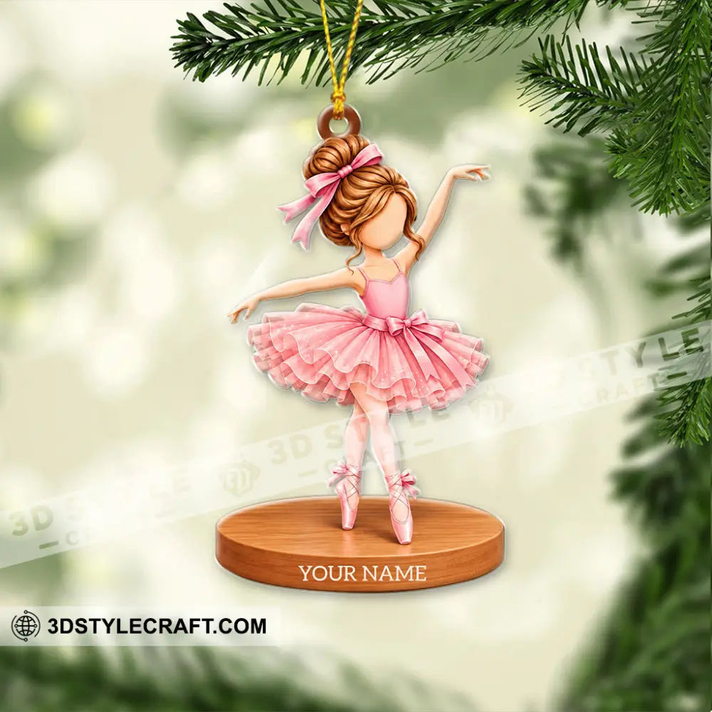 Ballet Home Decor Christmas Ornament Personalized Ornament - Ornament