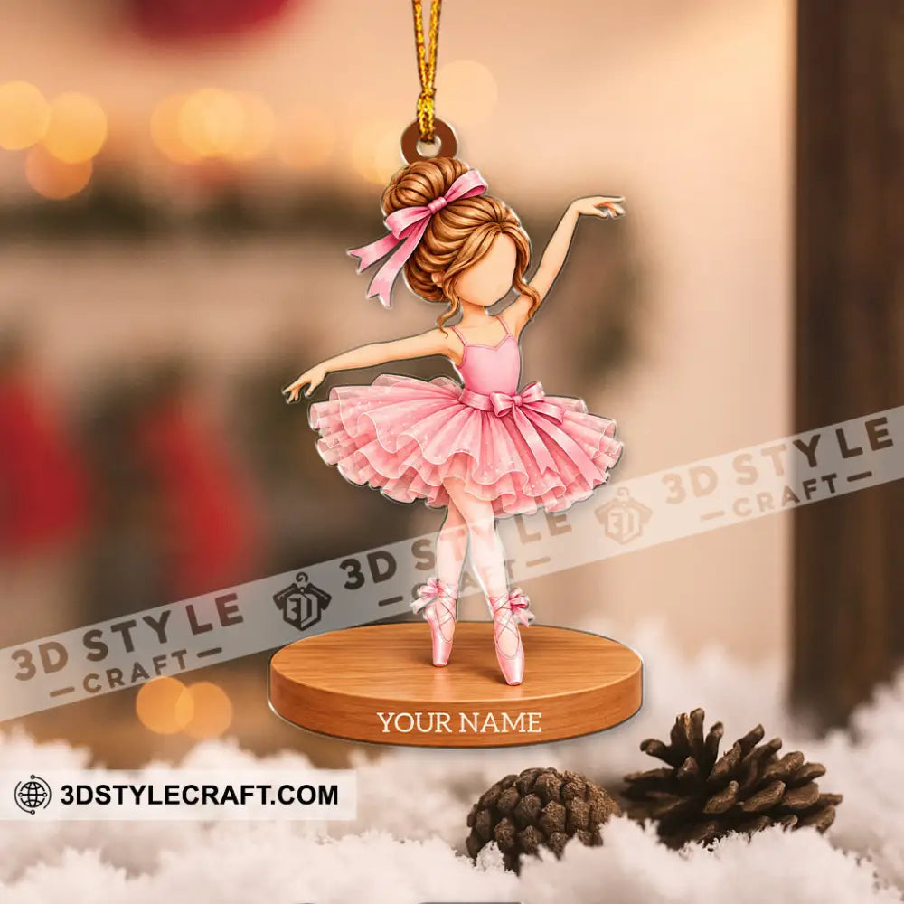 Ballet Home Decor Christmas Ornament Personalized Ornament - Ornament