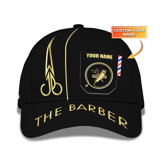 Barber Classic Cap Hairstylist Hat Unisex T-Shirt