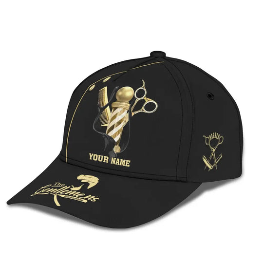 Barber Classic Cap, Hairstylist Hat, Unisex Barber Hat style option 2