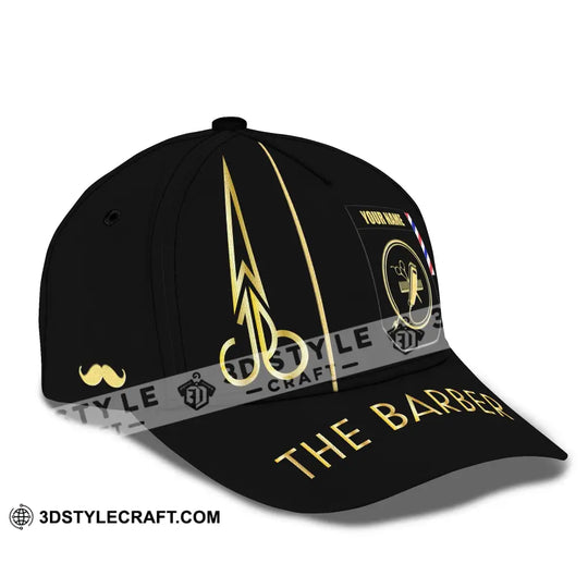 Barber Classic Cap, Hairstylist Hat, Unisex Barber Hat style option 2