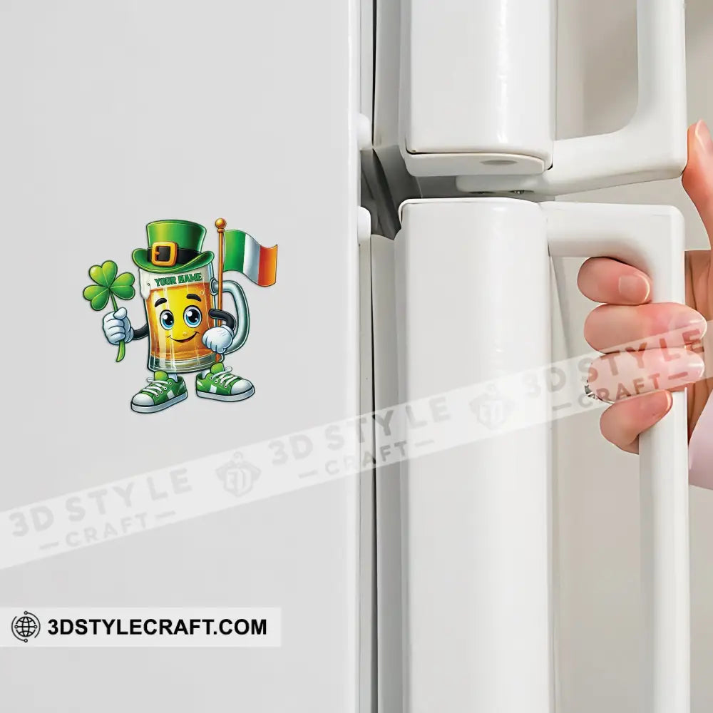 Beer St.patrick’s Day Fridge Magnet - Personalized