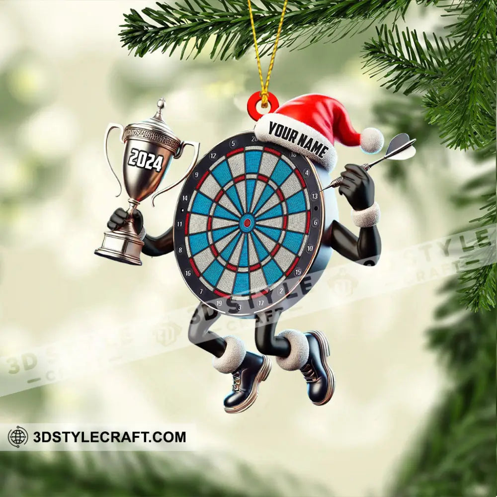 Champion Darts Home Decor Christmas Ornament Personalized