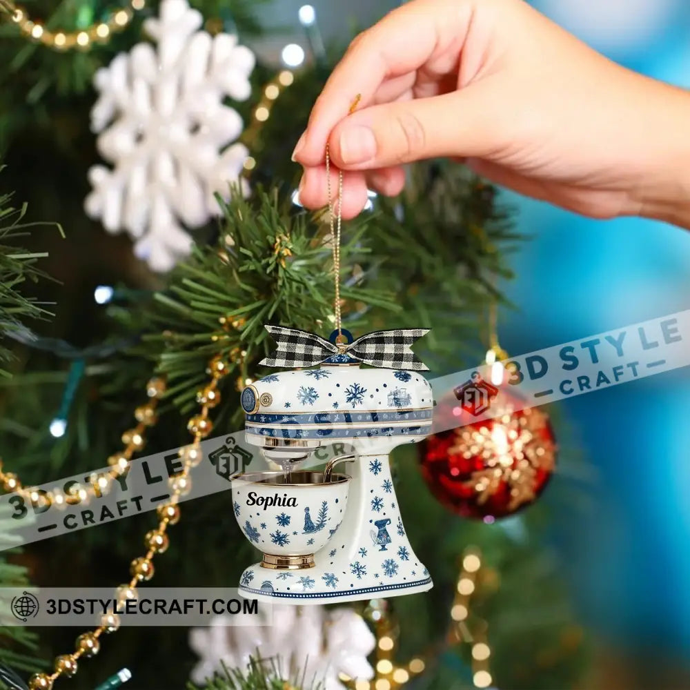 Christmas Baking Home Decor Christmas Ornament Personalized Ornament Ornament