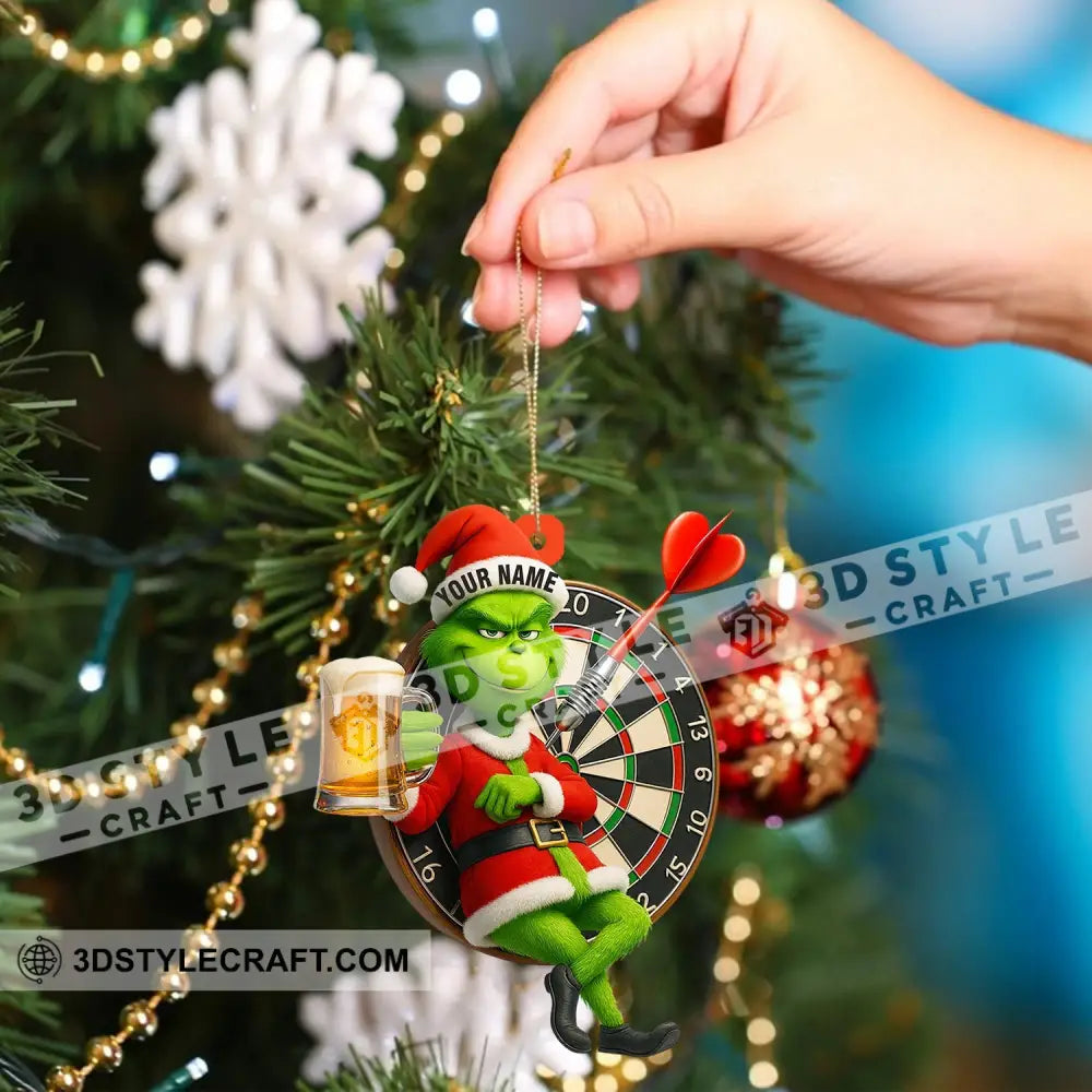 Christmas Darts Lover Home Decor Christmas Ornament Personalized Ornament Ornament