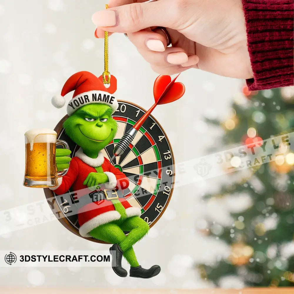 Christmas Darts Lover Home Decor Christmas Ornament Personalized Ornament Ornament