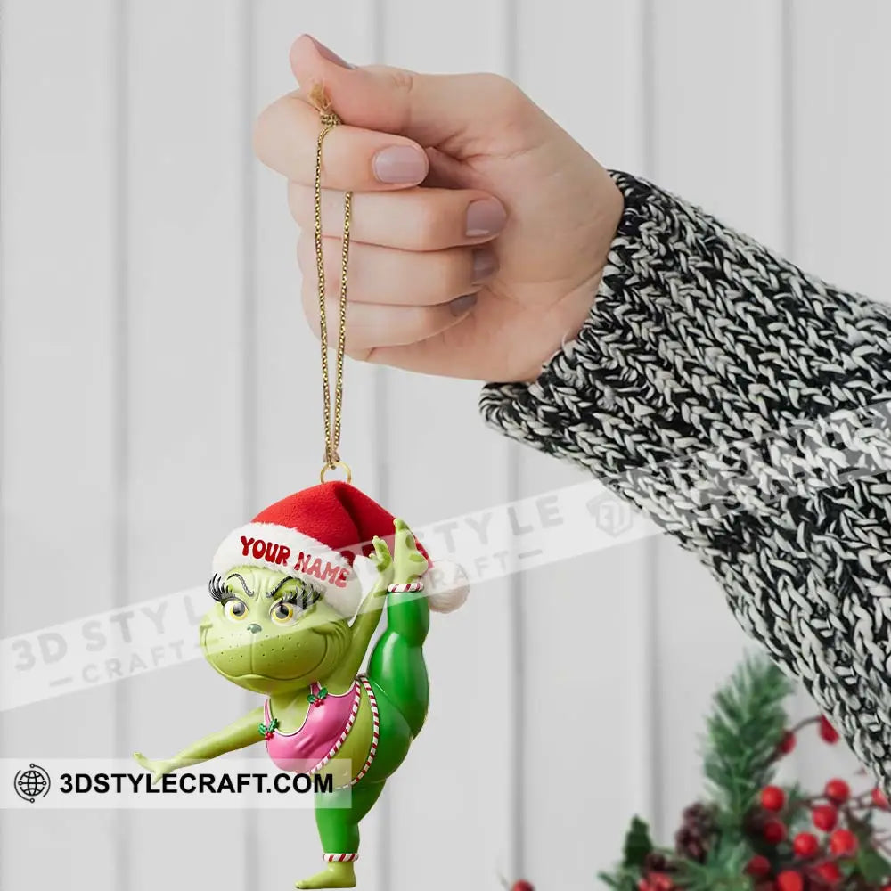 Christmas ELF Yoga Home Decor Christmas Ornament Personalized Ornament Ornament