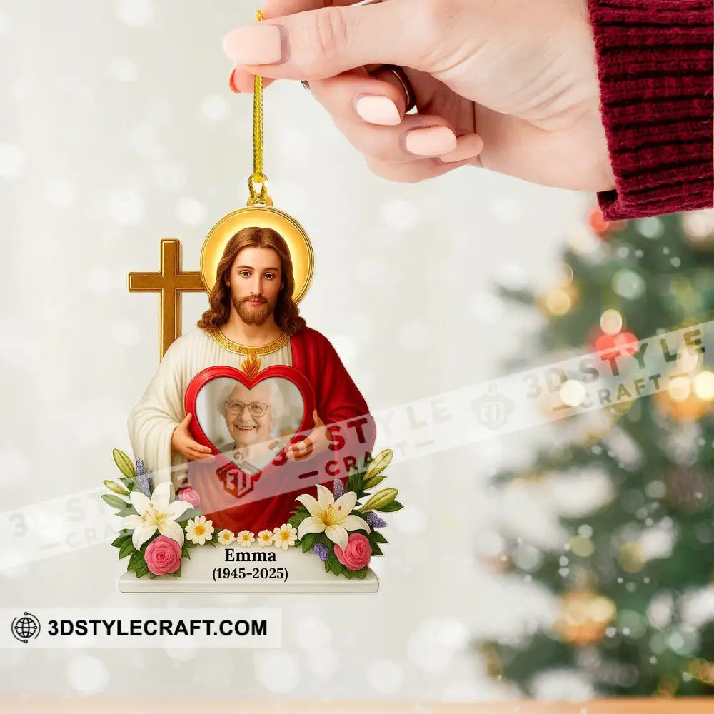 Christmas Jesus Home Decor Christmas Ornament Personalized Ornament Ornament