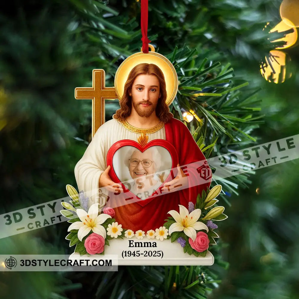 Christmas Jesus Home Decor Christmas Ornament Personalized Ornament Ornament