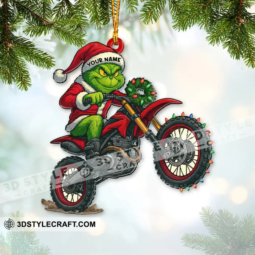 Christmas Rider Home Decor Christmas Ornament Personalized Ornament Ornament