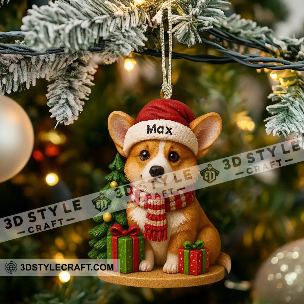 Christmas Tree And Pet Home Decor Christmas Ornament Personalized Ornament Ornament