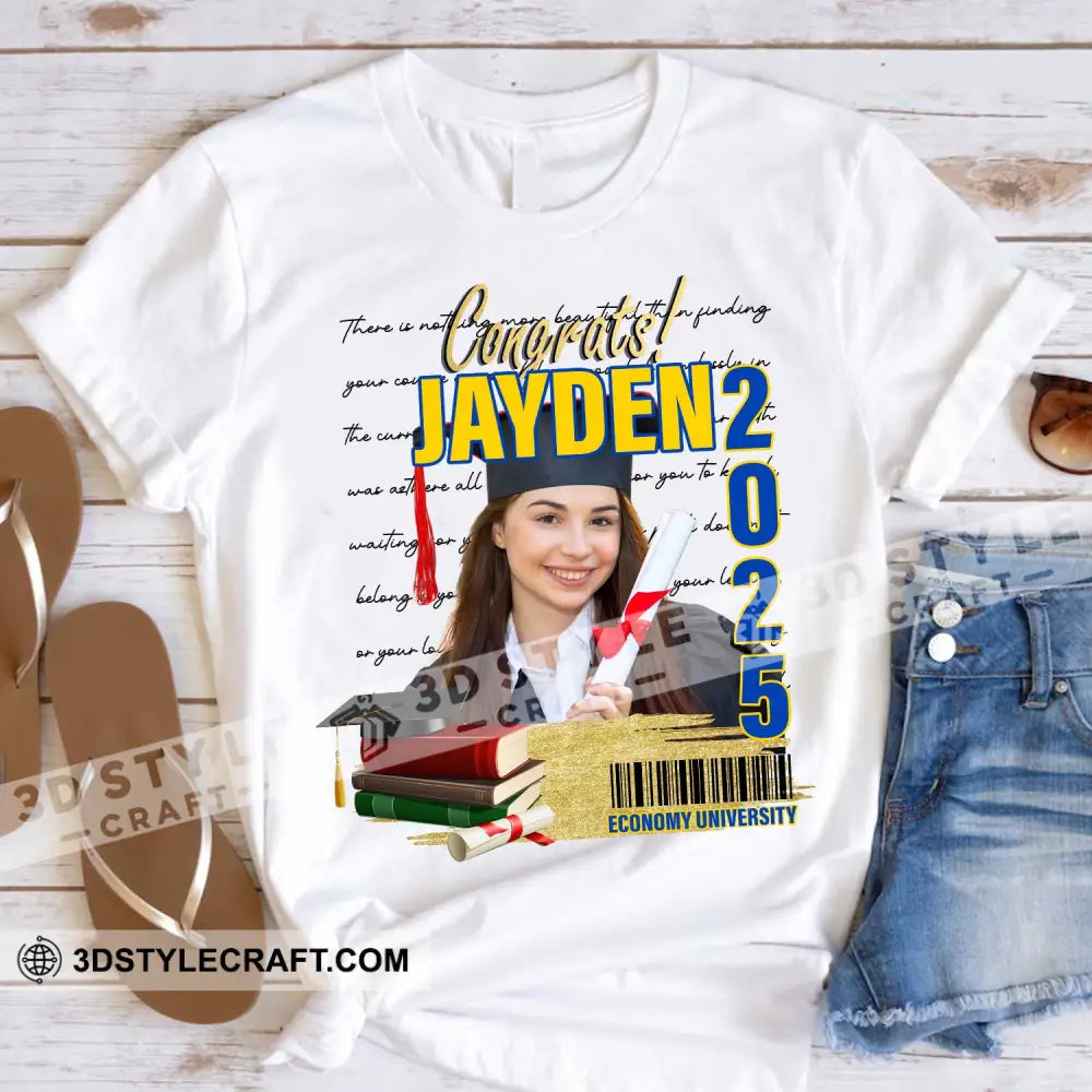 Congrats Graduation - Personalized T-Shirt Apparel