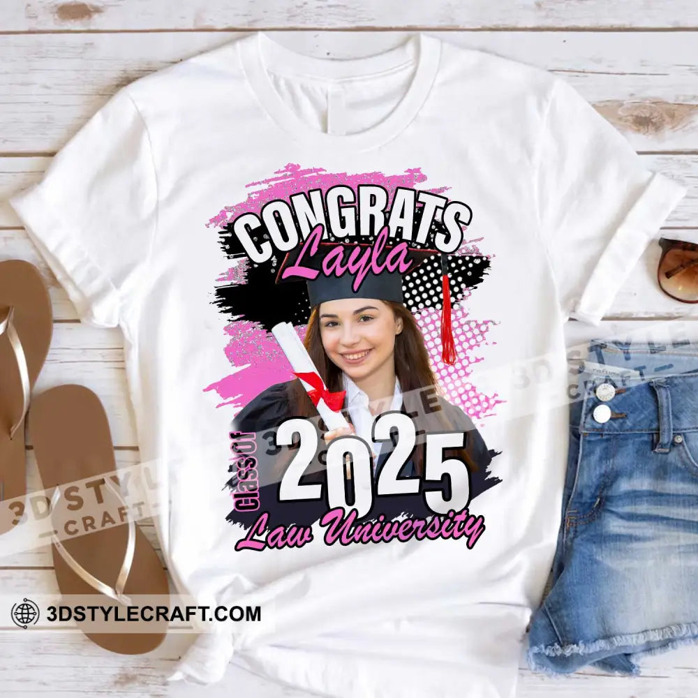 Congrats Graduation - Personalized T-Shirt Apparel