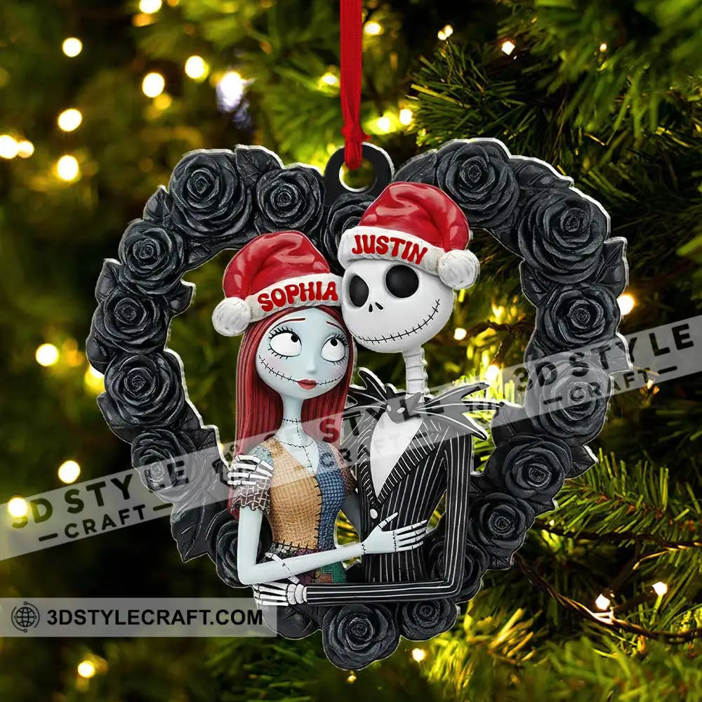 Couple Home Decor Christmas Ornament Personalized Ornament Ornament