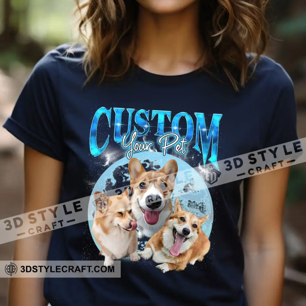 Custom Background And Name Pet Lover Shirt - Personalized Hoodie Apparel