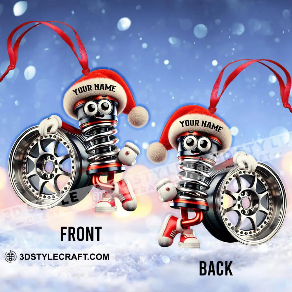 Custom Name Auto Repairman Ornament Christmas Gift