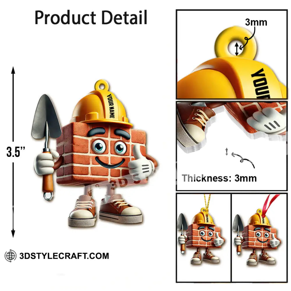 Custom Name Builder Ornament Christmas Gift