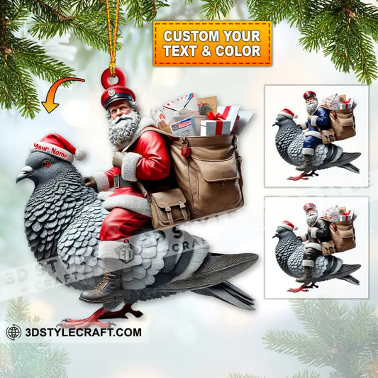 Custom Name Postman Ornament Christmas Gift