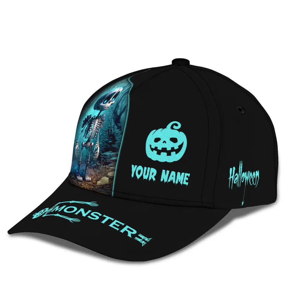 Custom Unisex Classic Cap Halloween Hat For T-Shirt