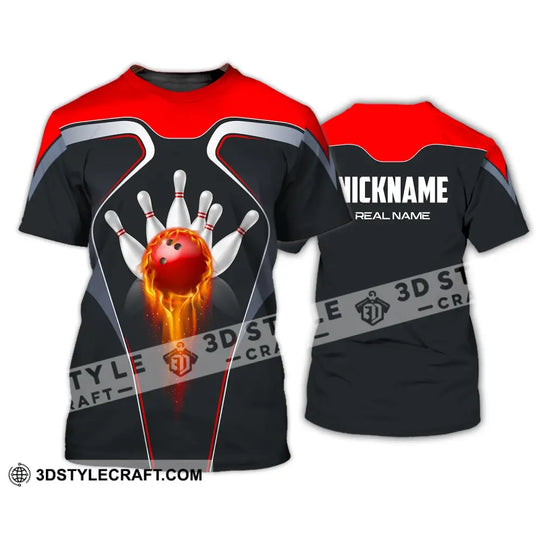 Custom Unisex Polo Shirt, Bowling T-Shirt, Bowling Strike, Shirt For Bowling Lovers style option 2