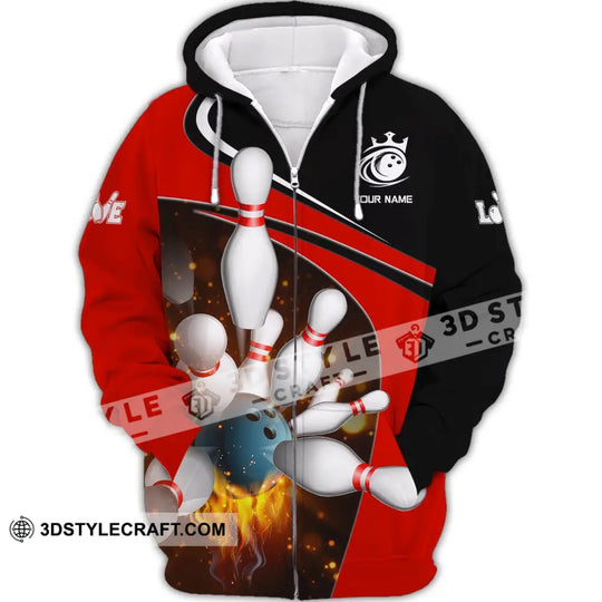 Custom Unisex Shirt, Bowling T-Shirt, Bowling Polo, Bowling Shirt, Shirt For Bowling Lovers style option 2
