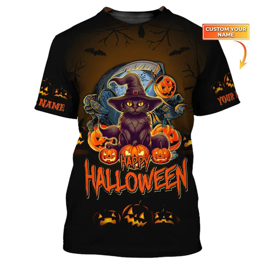 Custom Unisex Shirt, Halloween T-Shirt, Halloween Hoodie, Shirt For Halloween style option 1