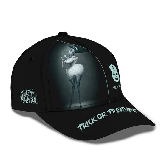Custom Woman Classic Cap, Halloween Hat, Hat for Halloween style option 2