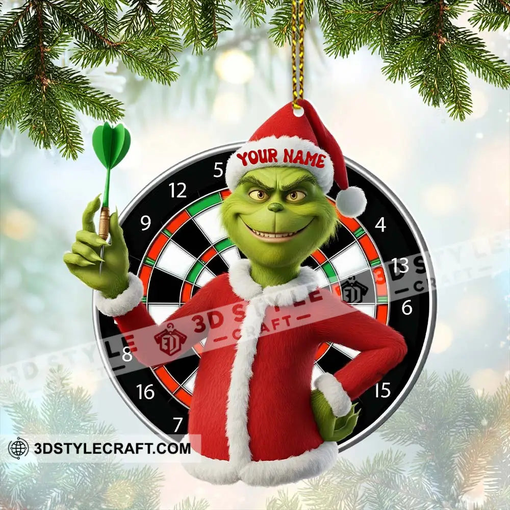 Darts Lover Home Decor Christmas Ornament Personalized Ornament Ornament