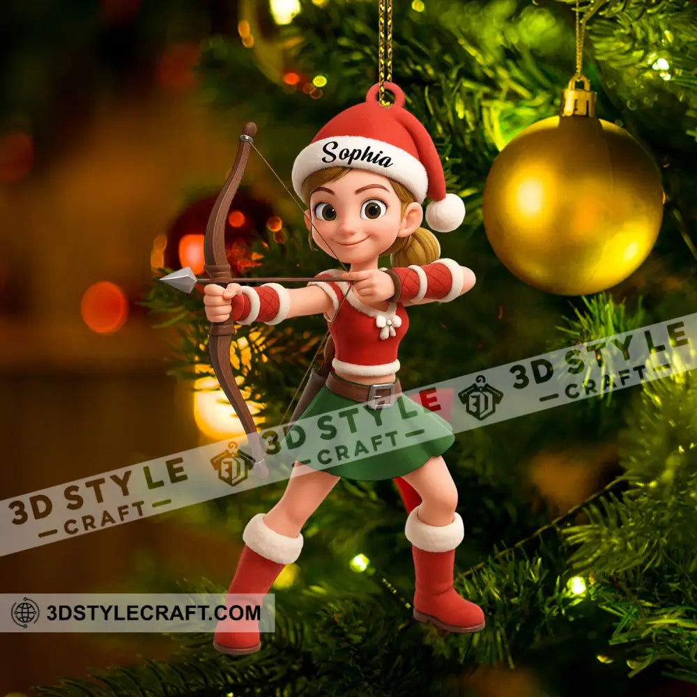 ELF Christmas Home Decor Christmas Ornament Personalized Ornament Ornament