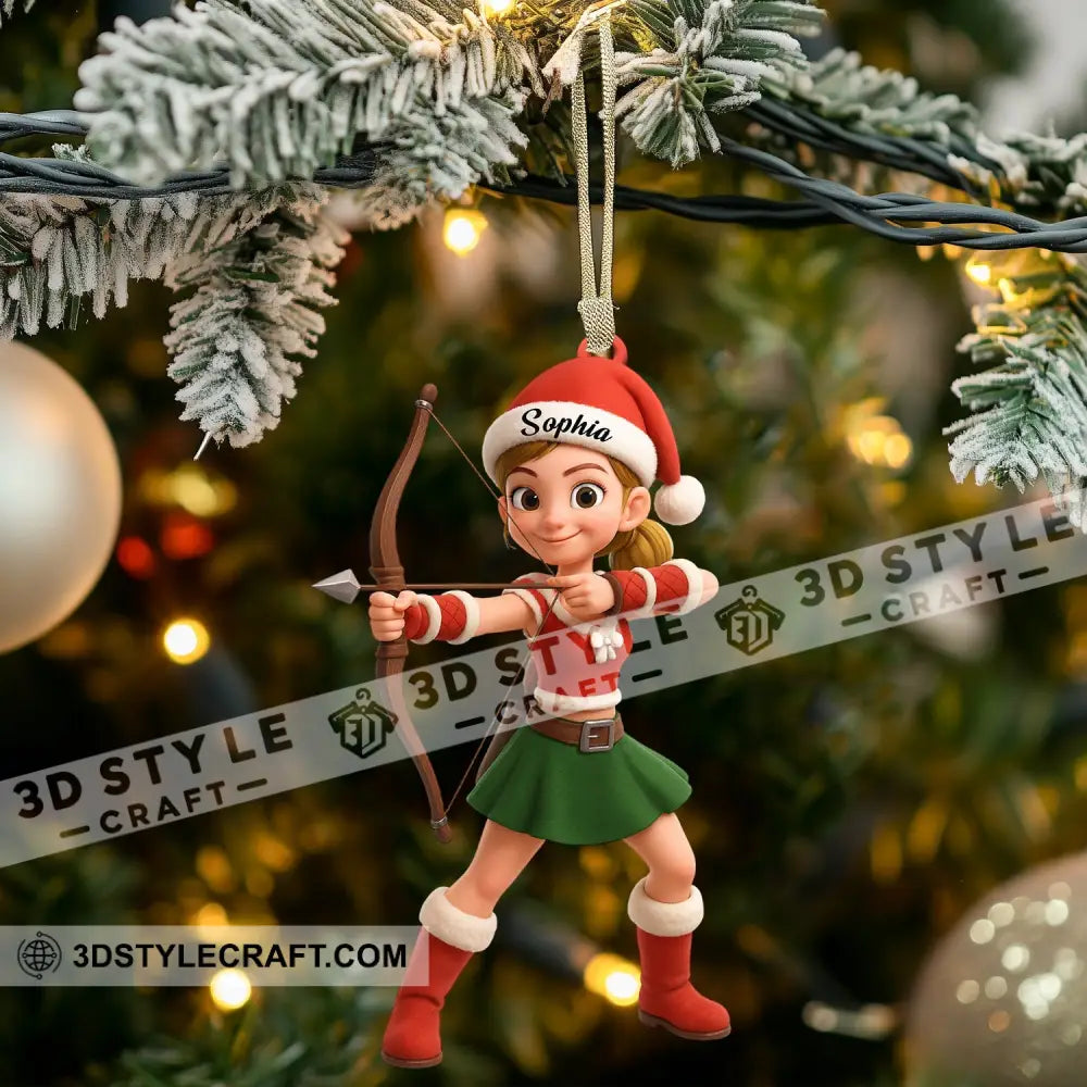 ELF Christmas Home Decor Christmas Ornament Personalized Ornament Ornament