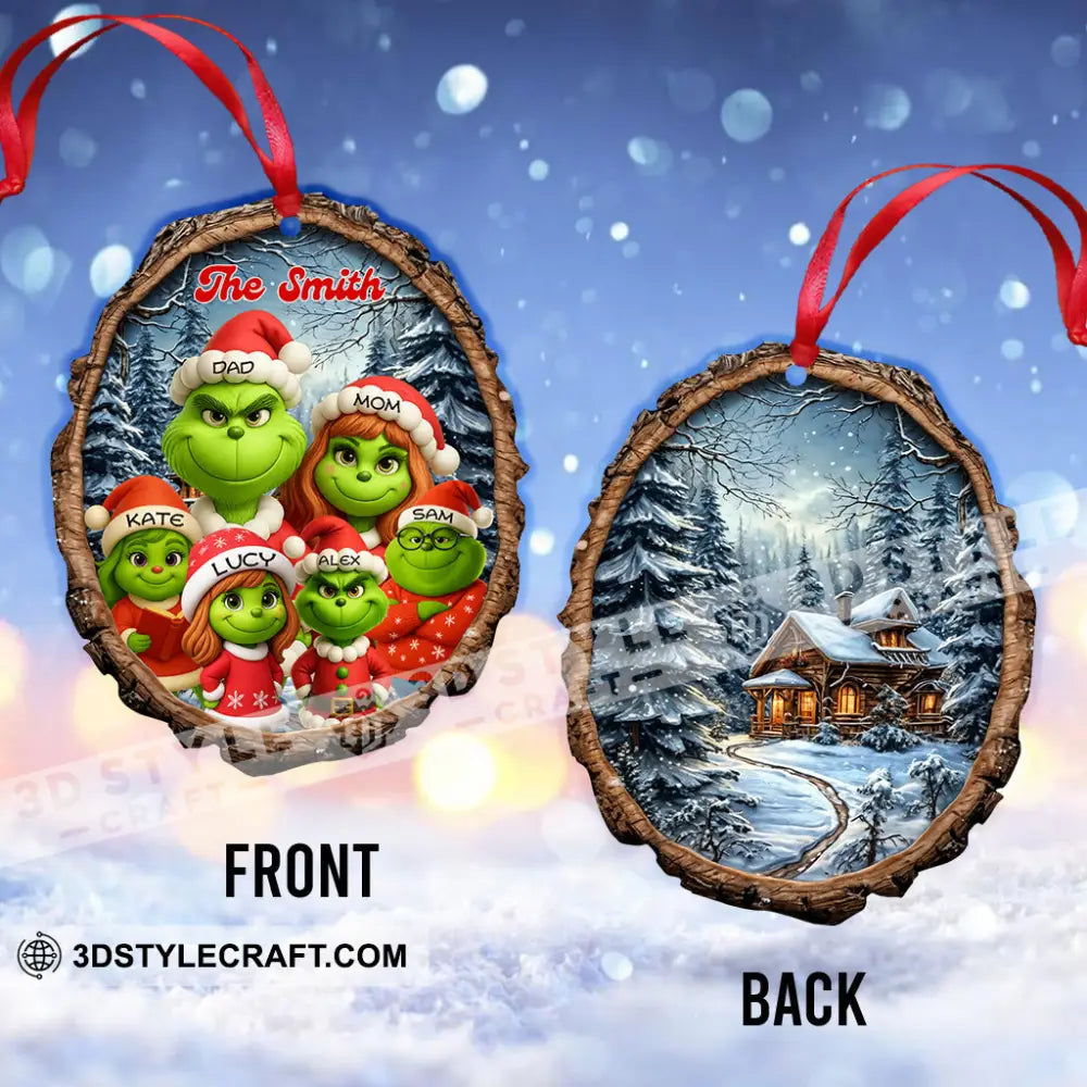 Family Christmas Home Decor Christmas Ornament Personalized Ornament Ornament