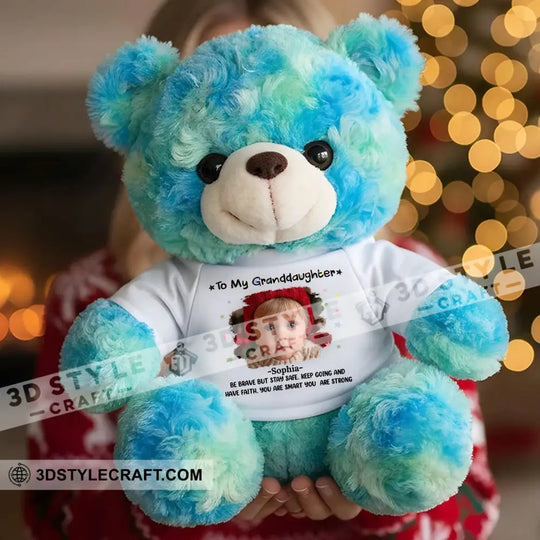 First Christmas Baby, Personalized Teddy Bear Shirt style option 2