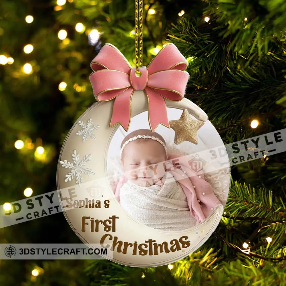 First Christmas Home Decor Christmas Ornament Personalized Ornament Ornament