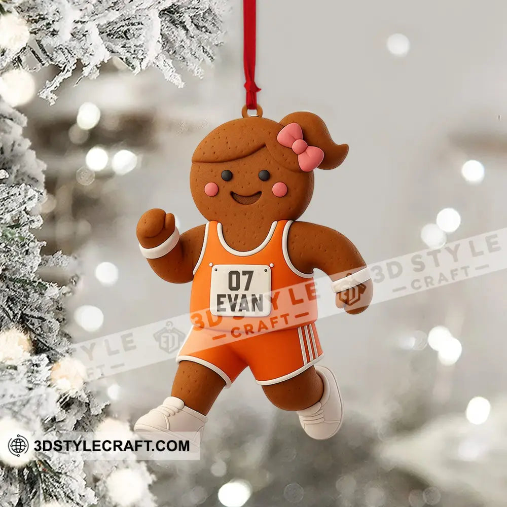 Gingerbread Home Decor Christmas Ornament Personalized Ornament Ornament