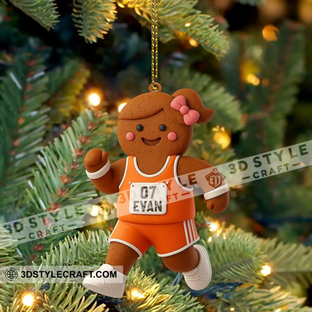 Gingerbread Home Decor Christmas Ornament Personalized Ornament Ornament