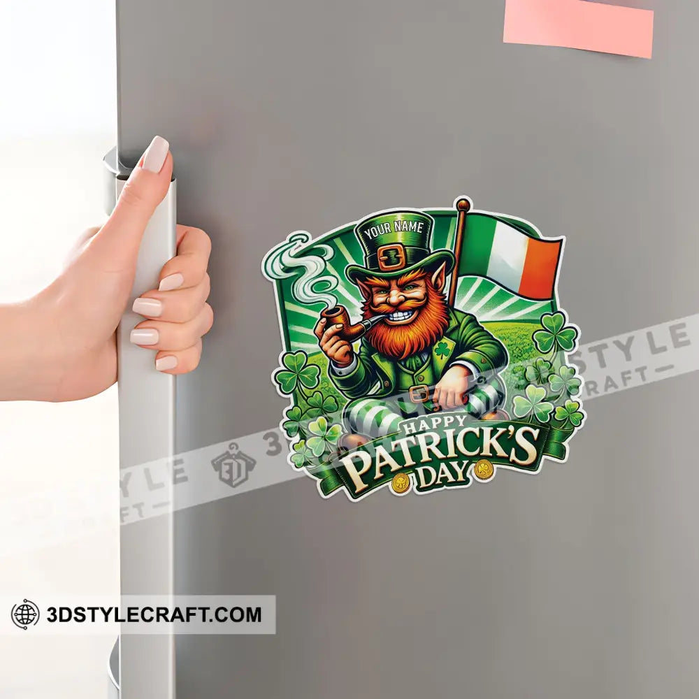 Happy Patrick’s Day Fridge Magnet - Personalized