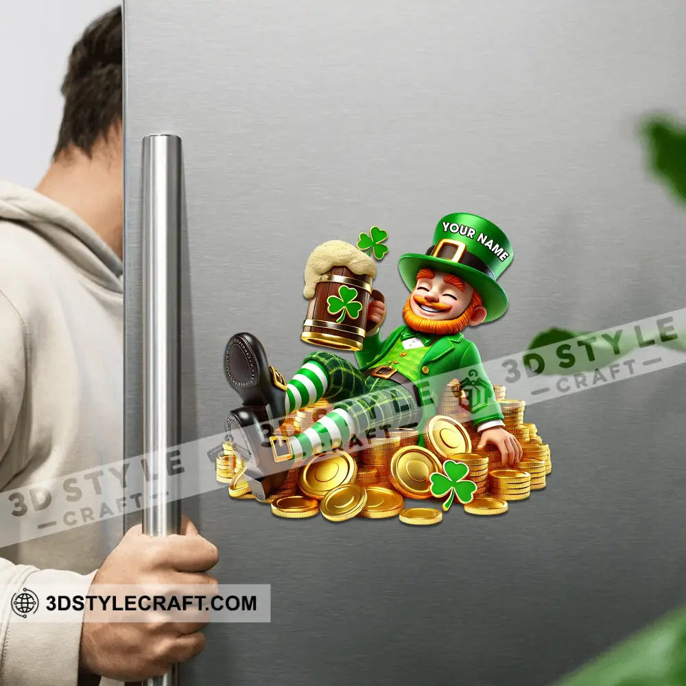 Happy Patrick’s Day Fridge Magnet - Personalized