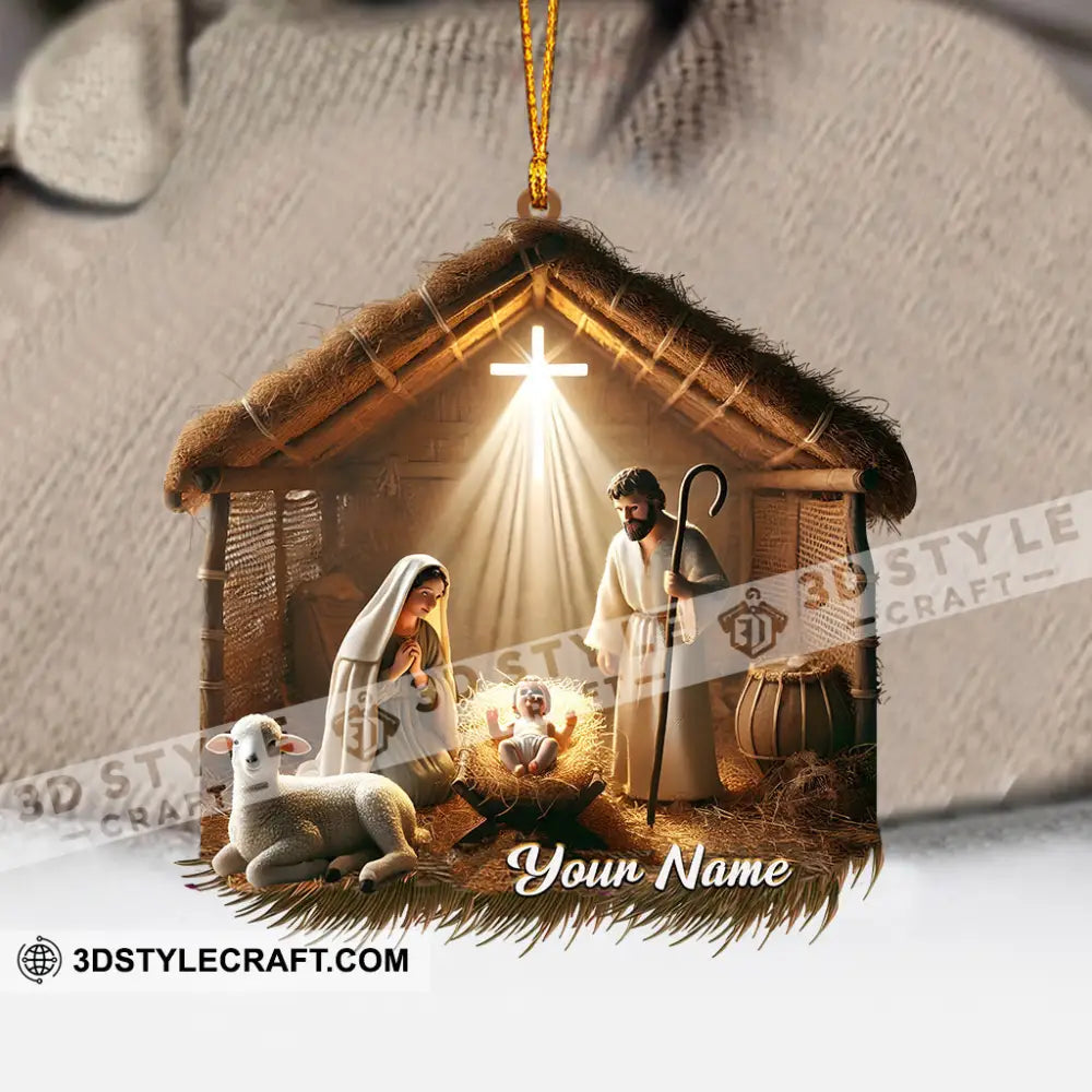 Home Sweet Decor Christmas Ornament Personalized