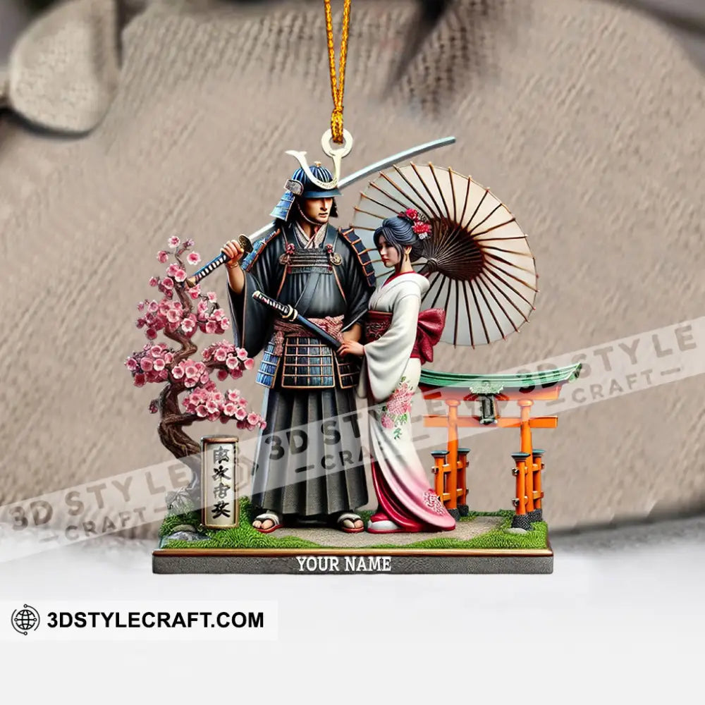 Japanese Home Decor Christmas Ornament Personalized