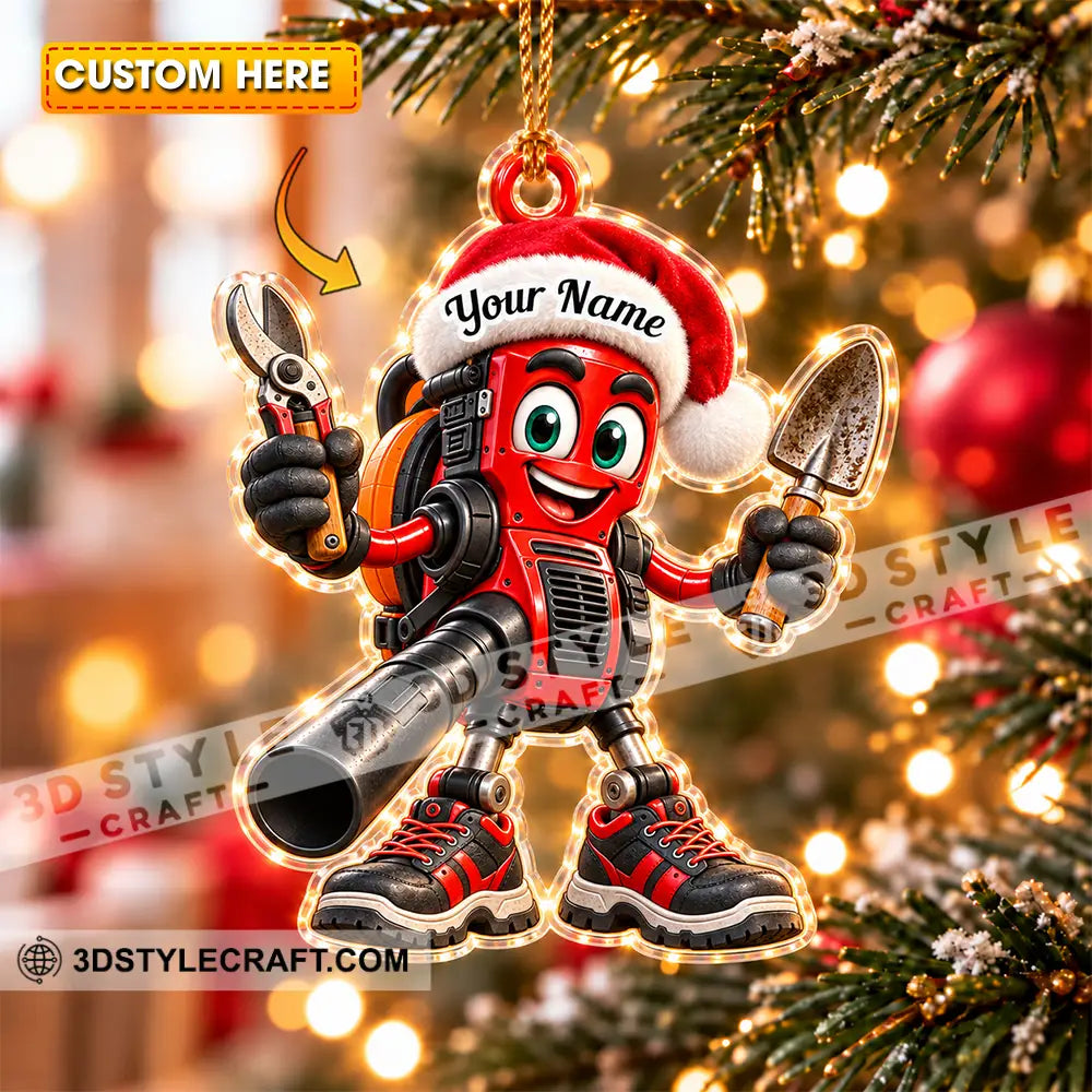 Landscaper Home Decor Christmas Ornament Personalized Ornament - 3.54’’ / 1 Ornament - Ornament