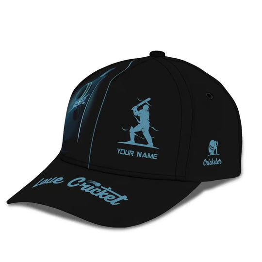 Man Cap, Custom Cricket Classic Cap, Cricket Hat, Gift for Cricket Lovers style option 3