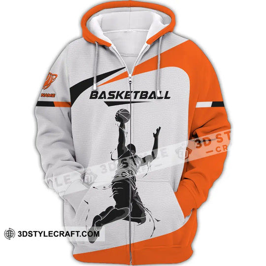 Man Shirt, Basketball Shirt, Custom Name T-Shirt, Gift for Basketball Player, Basketball Clothing style option 2