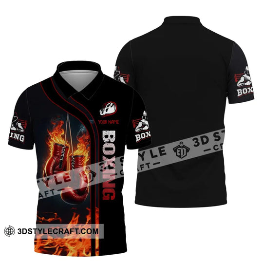 Man Shirt, Boxing Shirt, Custom Name T-Shirt, Boxing Man Shirt, Gift for Boxing Lover style option 4